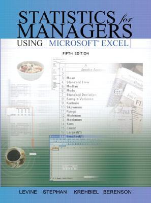 Statistics For Managers using MSExcel Book Cover